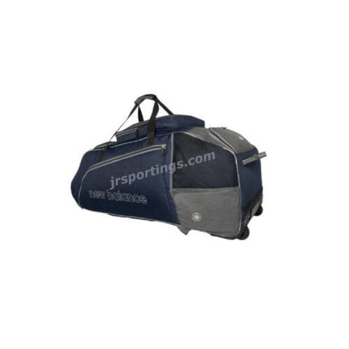 New Balance Heritage Wheelie Duffle Bag – Premium Cricket & Sports Travel Bag with Wheels JR SPORTING GOODS INC