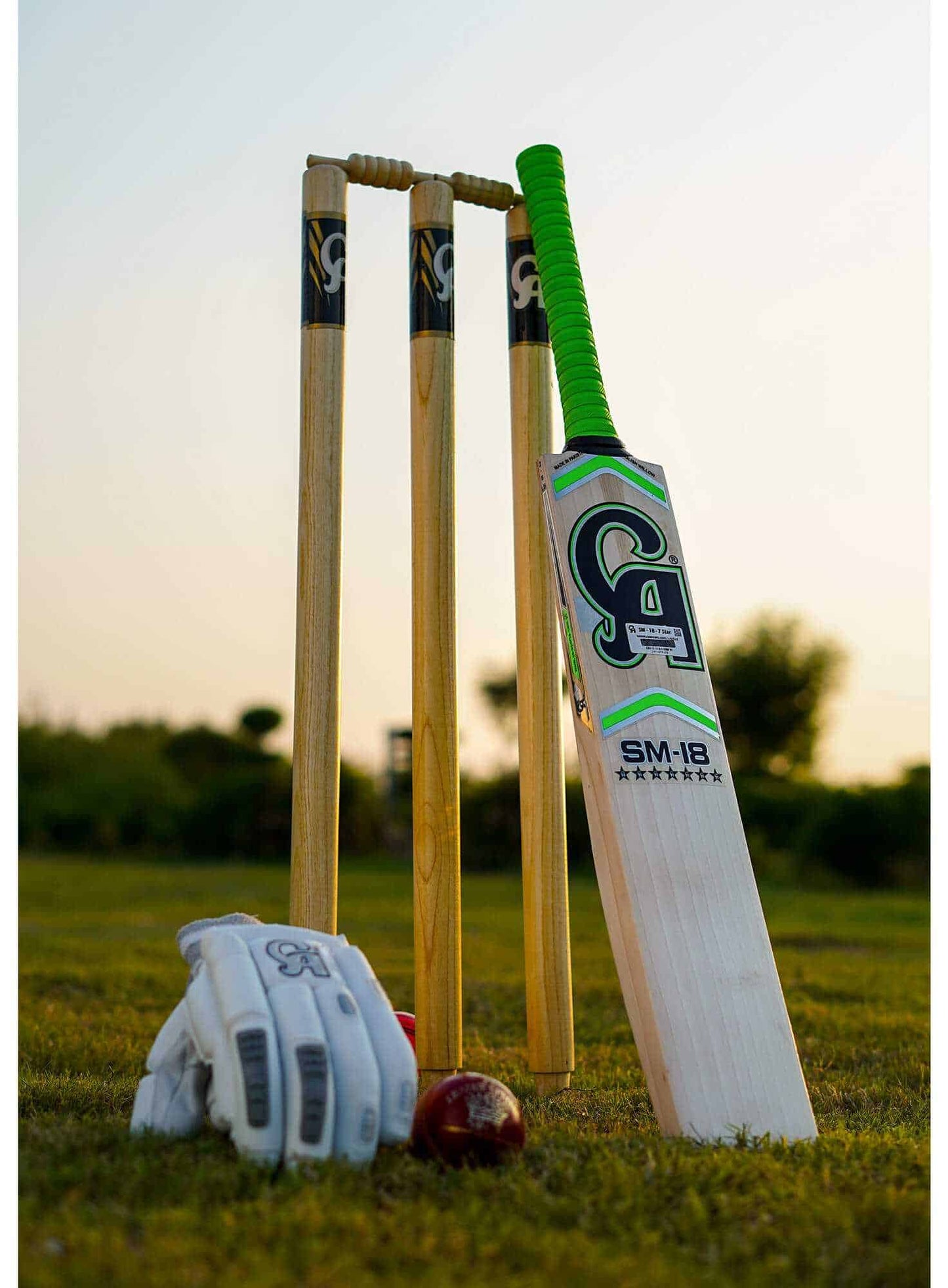 CA (SHOAIB MALIK) SM-18 7 STAR ENGLISH WILLOW CRICKET BAT JS SPORTS