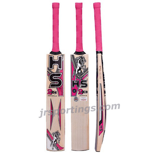 HS 2 Star English Willow Cricket Bat JS SPORTS