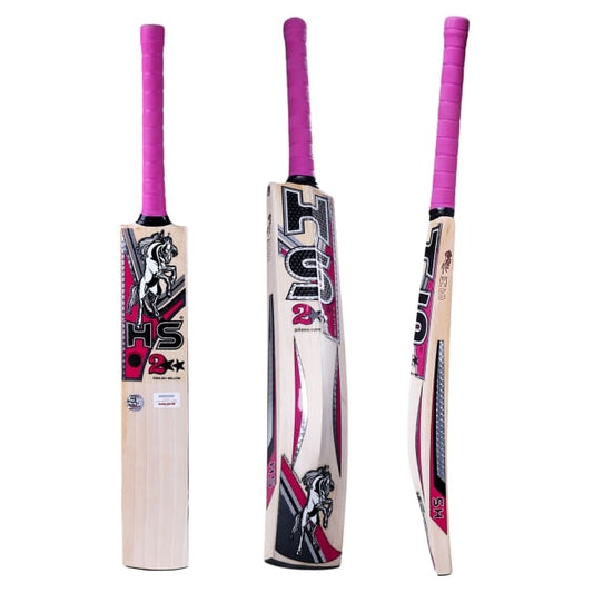 HS 2 Star English Willow Cricket Bat JS SPORTS