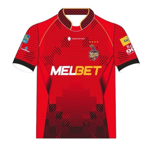 TRINBAGO KNIGHT RIDERS CPL JERSEY 2024-2025 – Official Cricket T20 Fan Shirt JR SPORTING GOODS INC