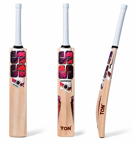 SS Orange Grade 4 English Willow Cricket Bat 2026 – SH JR SPORTING GOODS INC