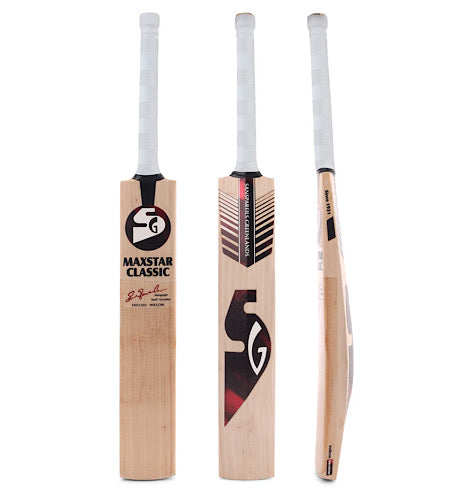 SG Maxstar Classic English Willow Cricket Bat Premium Professional Bat