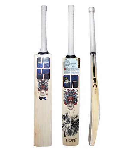 SS Devil Dark Blue English Willow Cricket Bat SH – Premium Power Stroke Bat for Leather Ball Cricket JR SPORTING GOODS INC