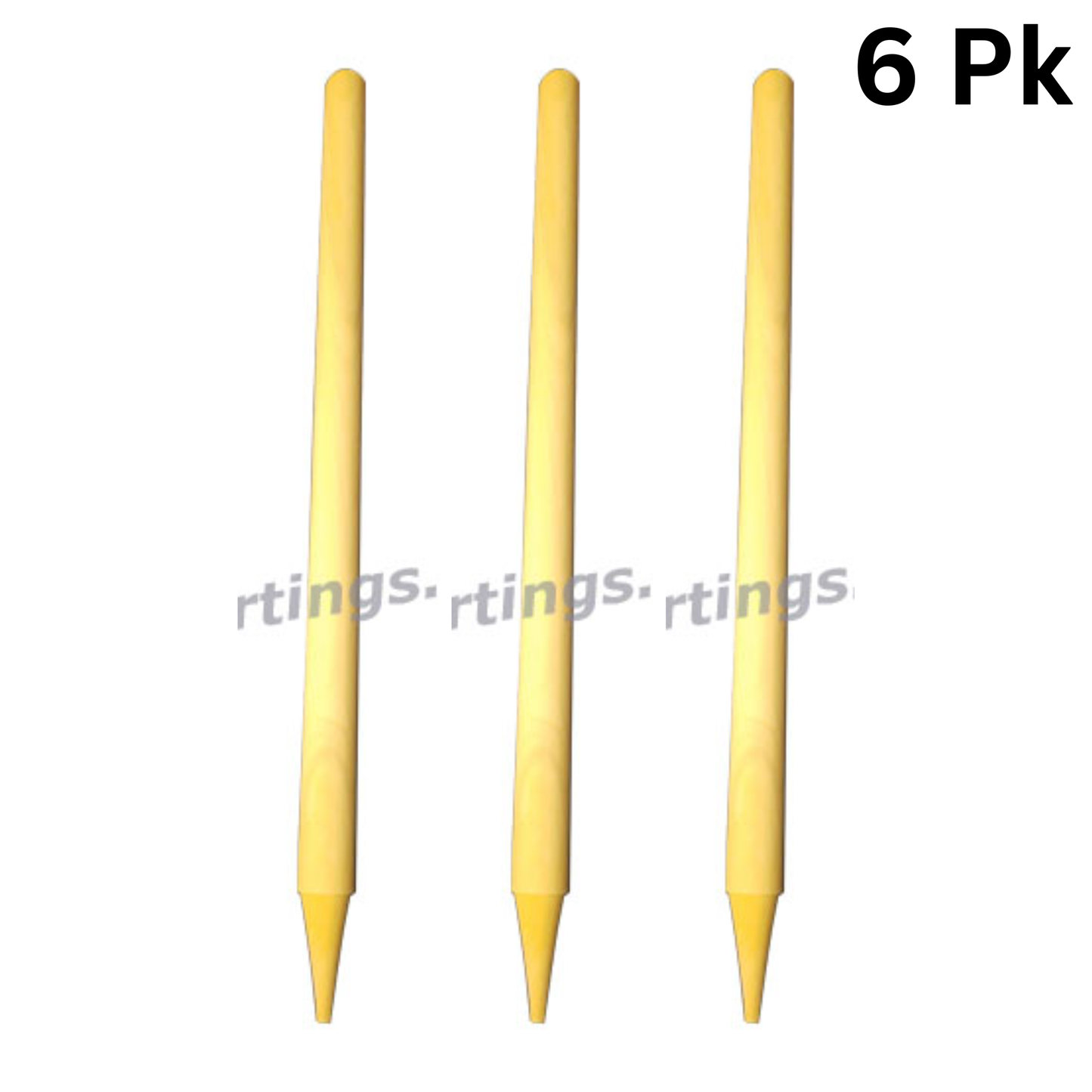 JR Cricket Stumps 3 and 6 Piece Durable Cricket Wickets for Practice and Matches