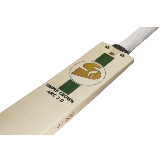 SG Triple Crown ARC 3.0 English Willow Cricket Bat 2026 – Elite Leather Ball Match Bat for Professional & Club Cricket JR SPORTING GOODS INC