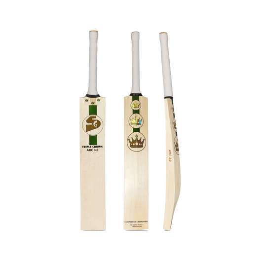 SG Triple Crown ARC 3.0 English Willow Cricket Bat 2026 – Elite Leather Ball Match Bat for Professional & Club Cricket JR SPORTING GOODS INC