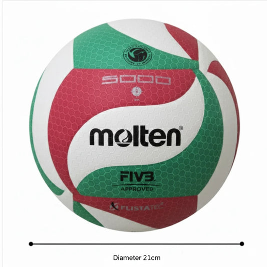Molten V5M5000 Volleyball Size 5 – Official Soft Touch PU Microfiber Ball JR SPORTING GOODS INC
