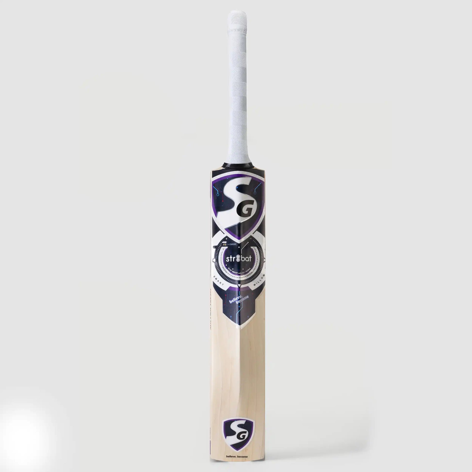 SG Smart Willow 2026 Cricket Bat with Str8bat Sensor | Professional Match Bat JR SPORTING GOODS INC
