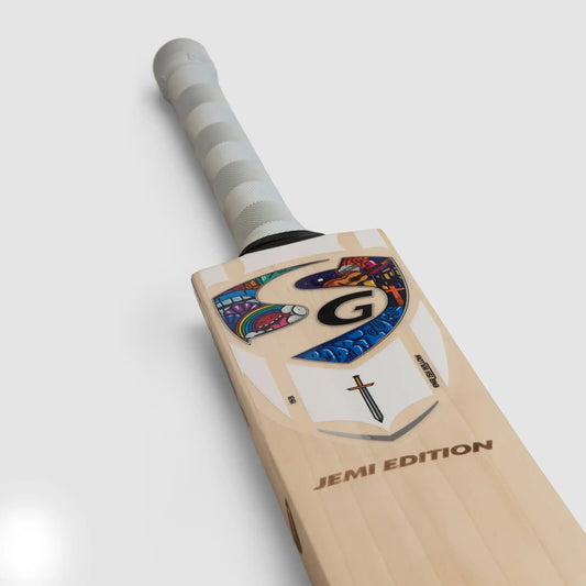 SG Jemi Edition English Willow Cricket Bat | Premium Professional Match Cricket Bat JR SPORTING GOODS INC