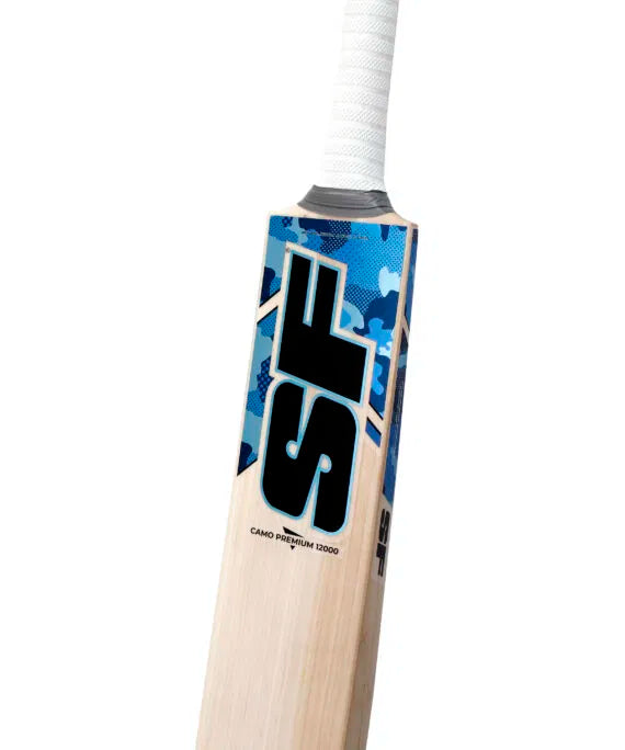 SF Camo Premium 12000 English Willow Cricket Bat