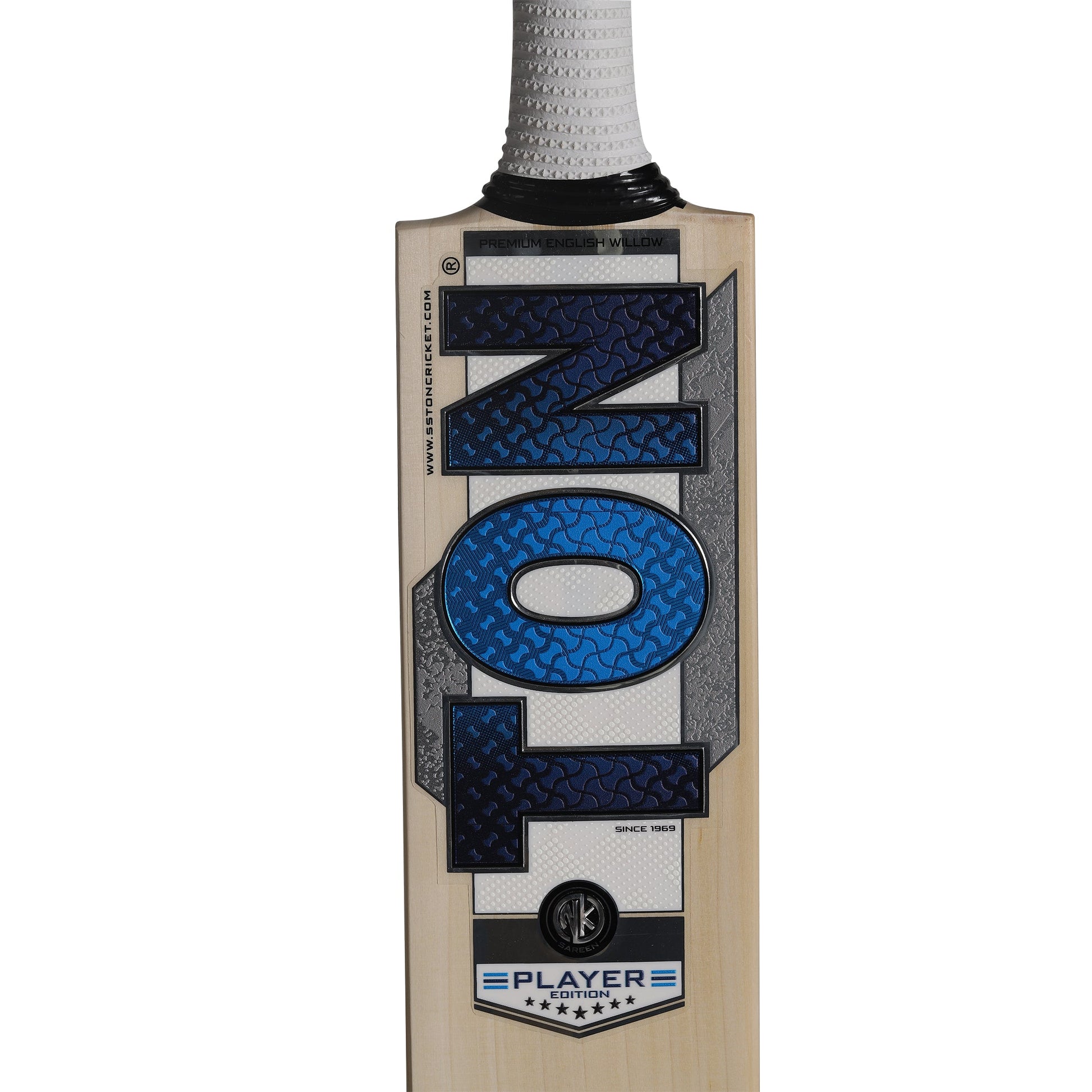 SS TON Players Edition English Willow Cricket Bat – Premium Short Handle Cricket Bat JR SPORTING GOODS INC