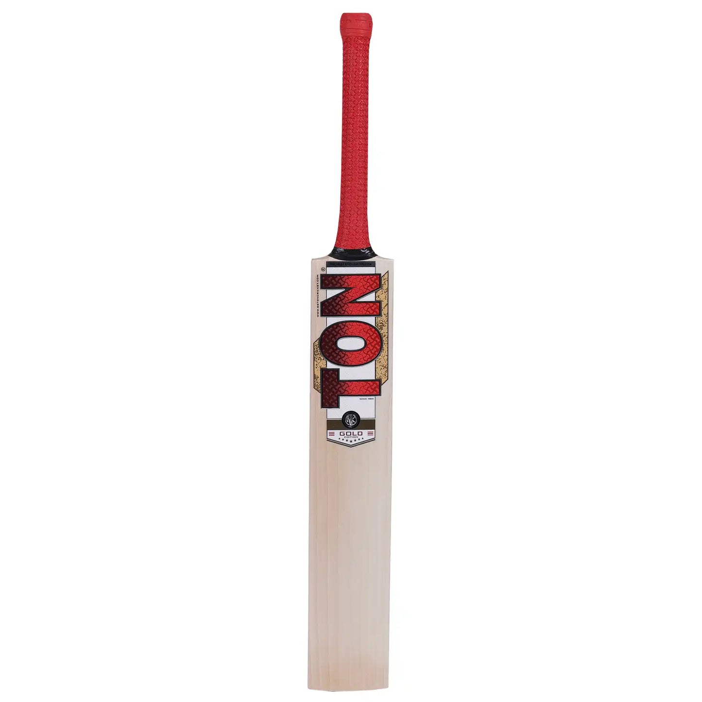 SS TON Gold Edition English Willow Cricket Bat 2026 – Premium Grade 1 Match Bat for Leather Ball Cricket JR SPORTING GOODS INC