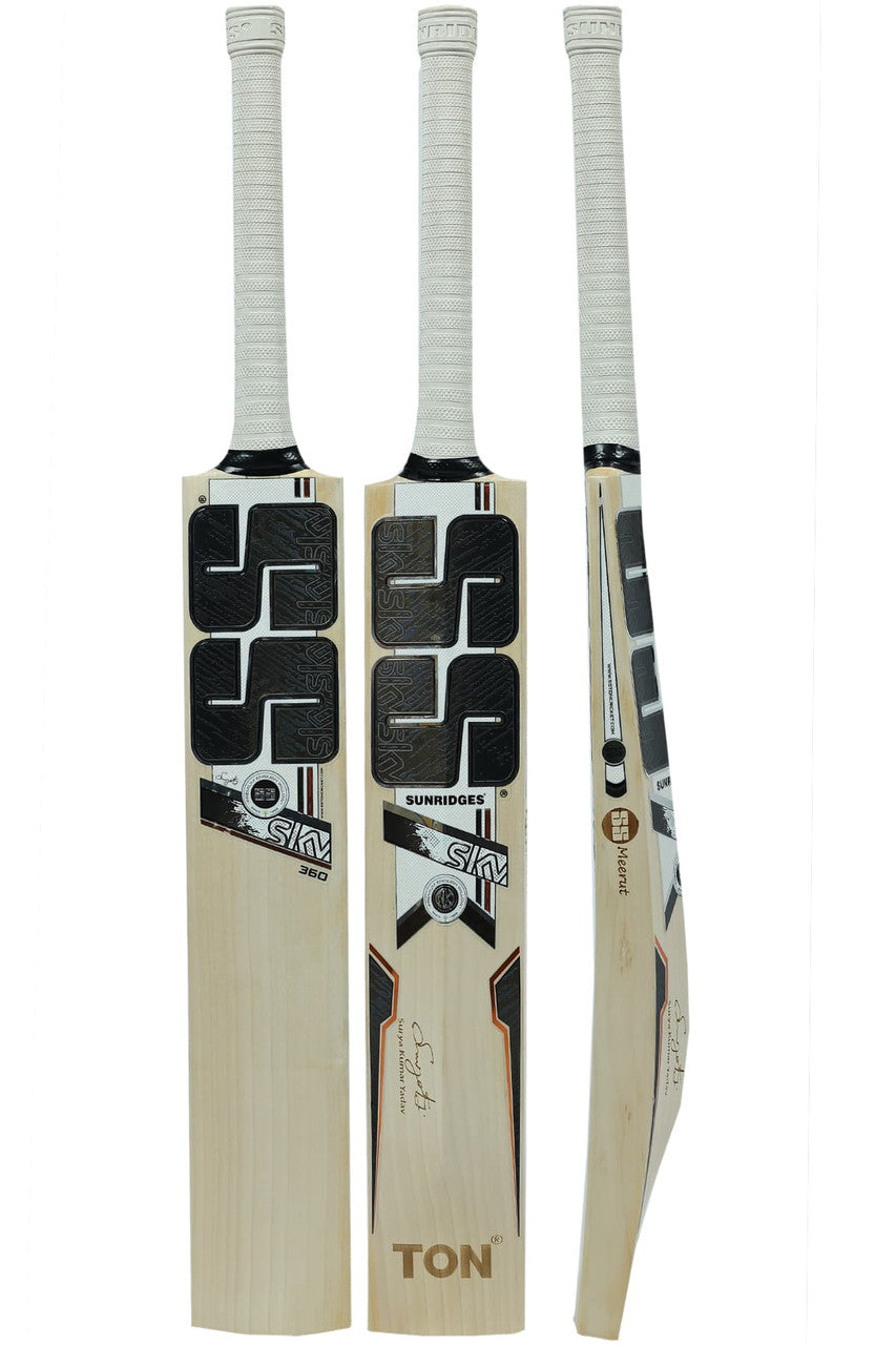 SS SKY 360 English Willow Cricket Bat SH (2026) – 360° Shot Master Edition JR SPORTING GOODS INC