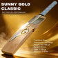 SG Sunny Gold Classic English Willow Cricket Bat 2026 | Premium Grade Cricket Bat for Men JR SPORTING GOODS INC