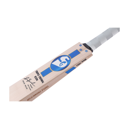 SG Triple Crown Icon English Willow Cricket Bat - SH | Premium Short Handle Cricket Bat JR SPORTING GOODS INC