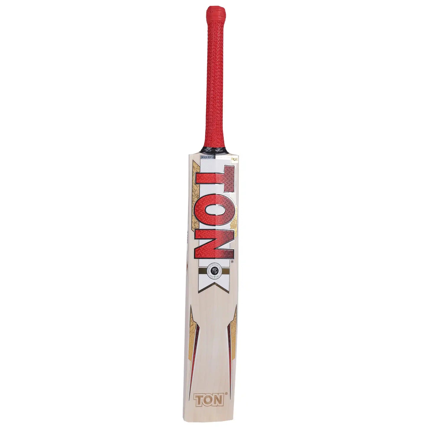 SS TON Gold Edition English Willow Cricket Bat 2026 – Premium Grade 1 Match Bat for Leather Ball Cricket JR SPORTING GOODS INC