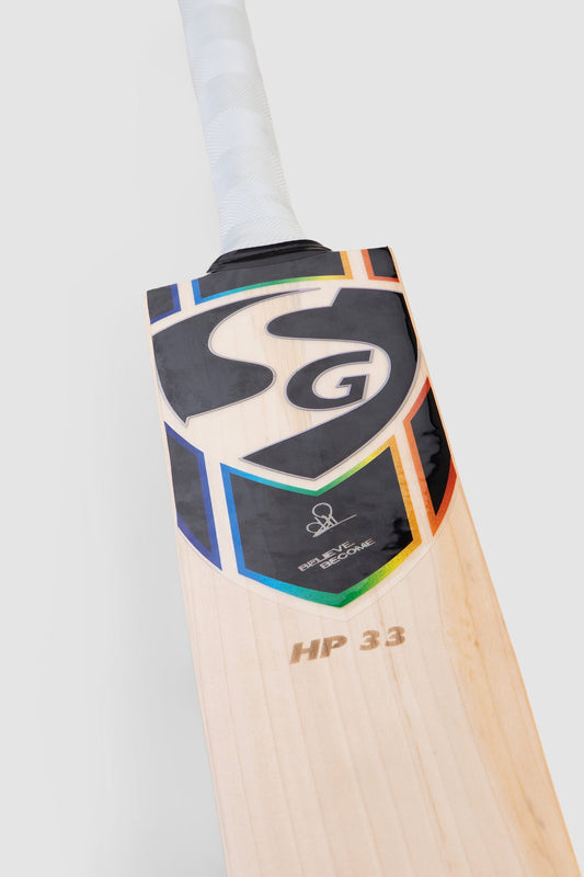 SG HP 33 English Willow Cricket Bat | Premium Professional Cricket Bat JR SPORTING GOODS INC