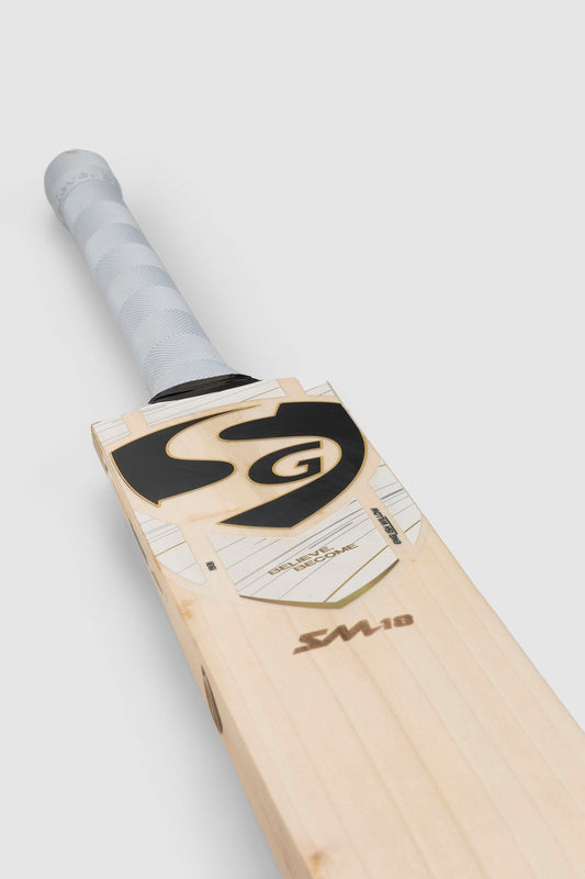 SG SM 18 English Willow Cricket Bat | Premium Professional Cricket Bat JR SPORTING GOODS INC