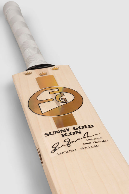 SG Sunny Gold Icon English Willow Cricket Bat | High-Performance Match Bat JR SPORTING GOODS INC