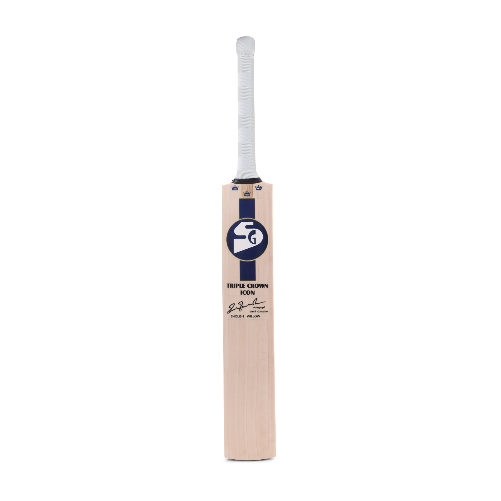 SG Triple Crown Icon English Willow Cricket Bat - SH | Premium Short Handle Cricket Bat JR SPORTING GOODS INC