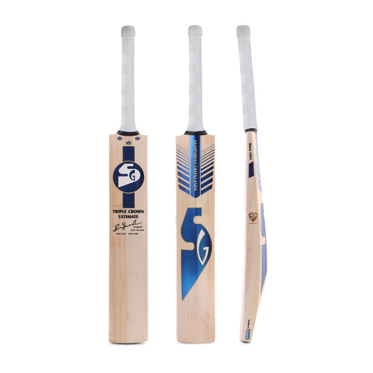 SG Triple Crown Ultimate English Willow Cricket Bat 2026 – Premium Professional Cricket Bat JR SPORTING GOODS INC