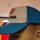 Argentina National Team Trucker Baseball Cap | Argentina Flag Adjustable Snapback Hat | Sky Blue & White Soccer Fan Cap JR SPORTING GOODS INC