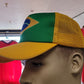 Brazil National Team Trucker Baseball Cap | Brazil Flag Adjustable Snapback Hat | Yellow Green Soccer Fan Cap JR SPORTING GOODS INC