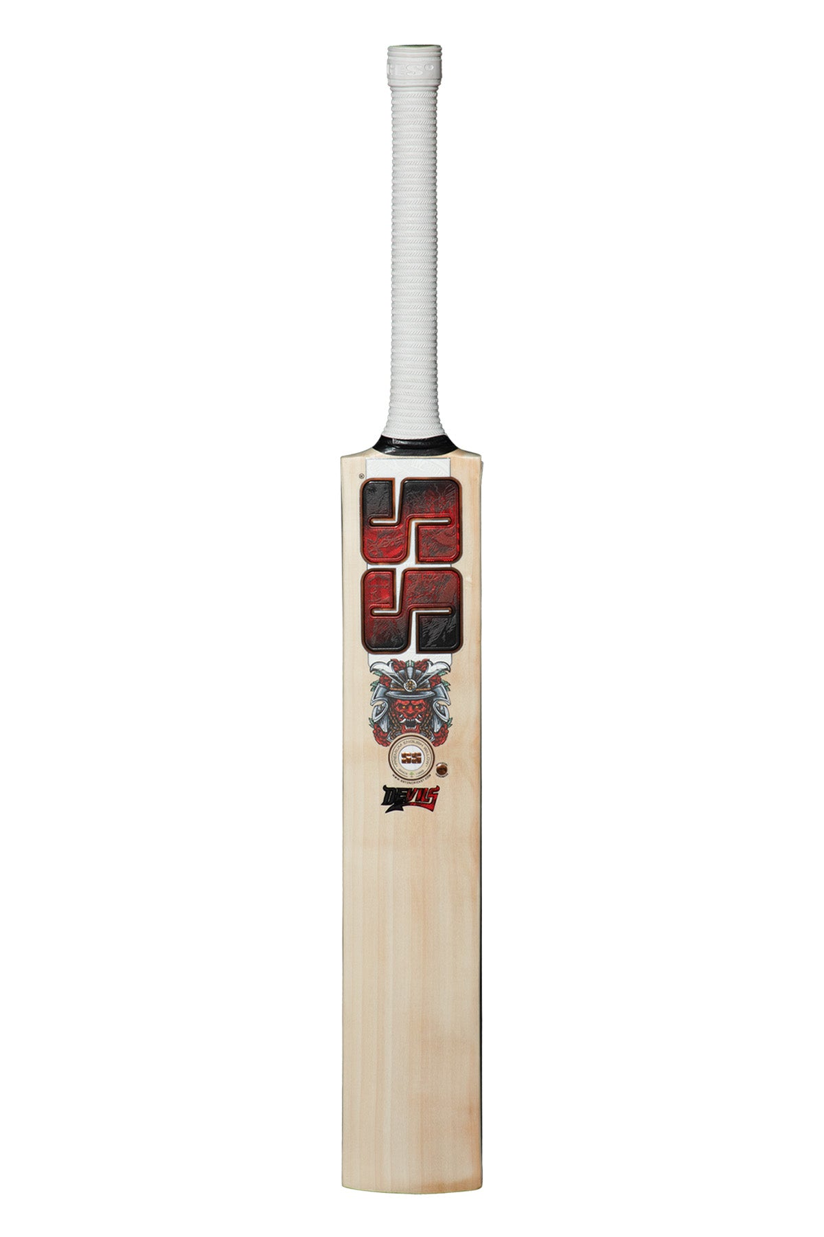 SS Devils Red English Willow Cricket Bat – Power Strike Edition 2026 JR SPORTING GOODS INC