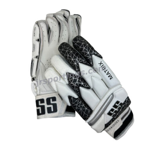 SS Matrix Cricket Batting Gloves – LH (Left Hand) Premium Batting Protection JR SPORTING GOODS INC