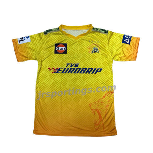 IPL Cricket Jersey 2023 – Official T20 Fan Shirt for Players & Supporters 4K Animation Video JR SPORTING GOODS INC