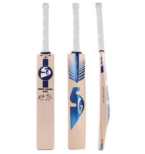 SG Triple Crown Icon English Willow Cricket Bat - SH | Premium Short Handle Cricket Bat JR SPORTING GOODS INC