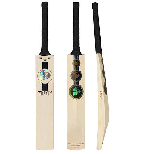 SG King Cobra ARC 3.0 Cricket Bat – Premium English Willow Leather Ball Bat JR SPORTING GOODS INC