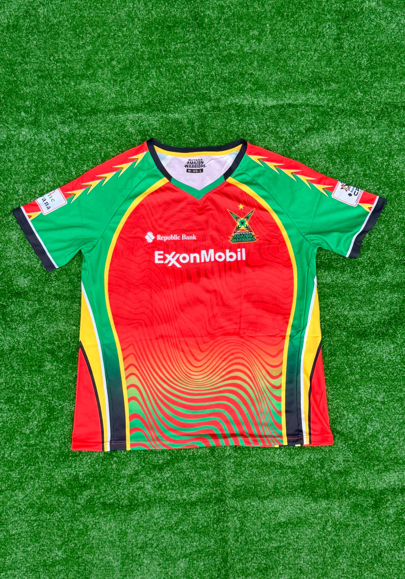 New Official 2026 Guyana Amazon Warriors Official CPL Mens Jersey jrsportinggoods.com