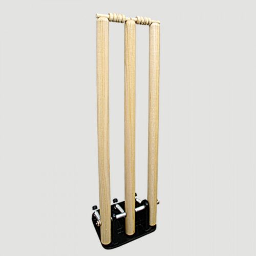 JR Spring Stumps with Metal Base – Durable Cricket Practice Stumps Set JR SPORTING GOODS INC