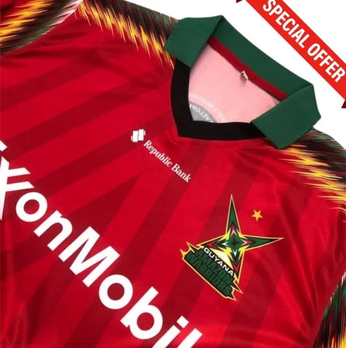 GUYANA AMAZON WARRIORS CPL 2024-2025 Jersey – Official T20 Cricket Fan Shirt JR SPORTING GOODS INC