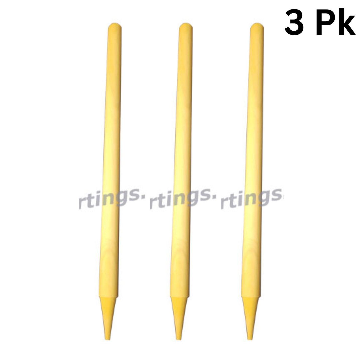 JR Cricket Stumps 3 and 6 Piece Durable Cricket Wickets for Practice and Matches