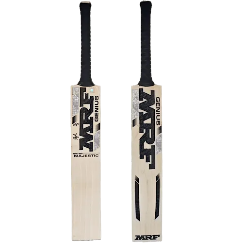 MRF Genius Virat Kohli English Willow Cricket Bat – Black Stacker