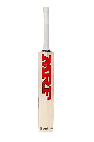 MRF Genius Virat Kohli English Willow Cricket Bat – Red Stacker