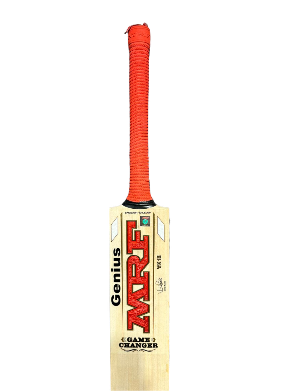 MRF Genius Game Changer English Willow Cricket Bat 2026 – Players Grade SH JR SPORTING GOODS INC