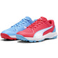 PUMA 24 FH Rubber Cricket Shoes Luminous Blue Puma White – Dual Color Grip & Comfort 2026 jrsportinggoods.com