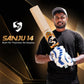 SG Sanju 14 English Willow Cricket Bat | Premium Professional Cricket Bat JR SPORTING GOODS INC