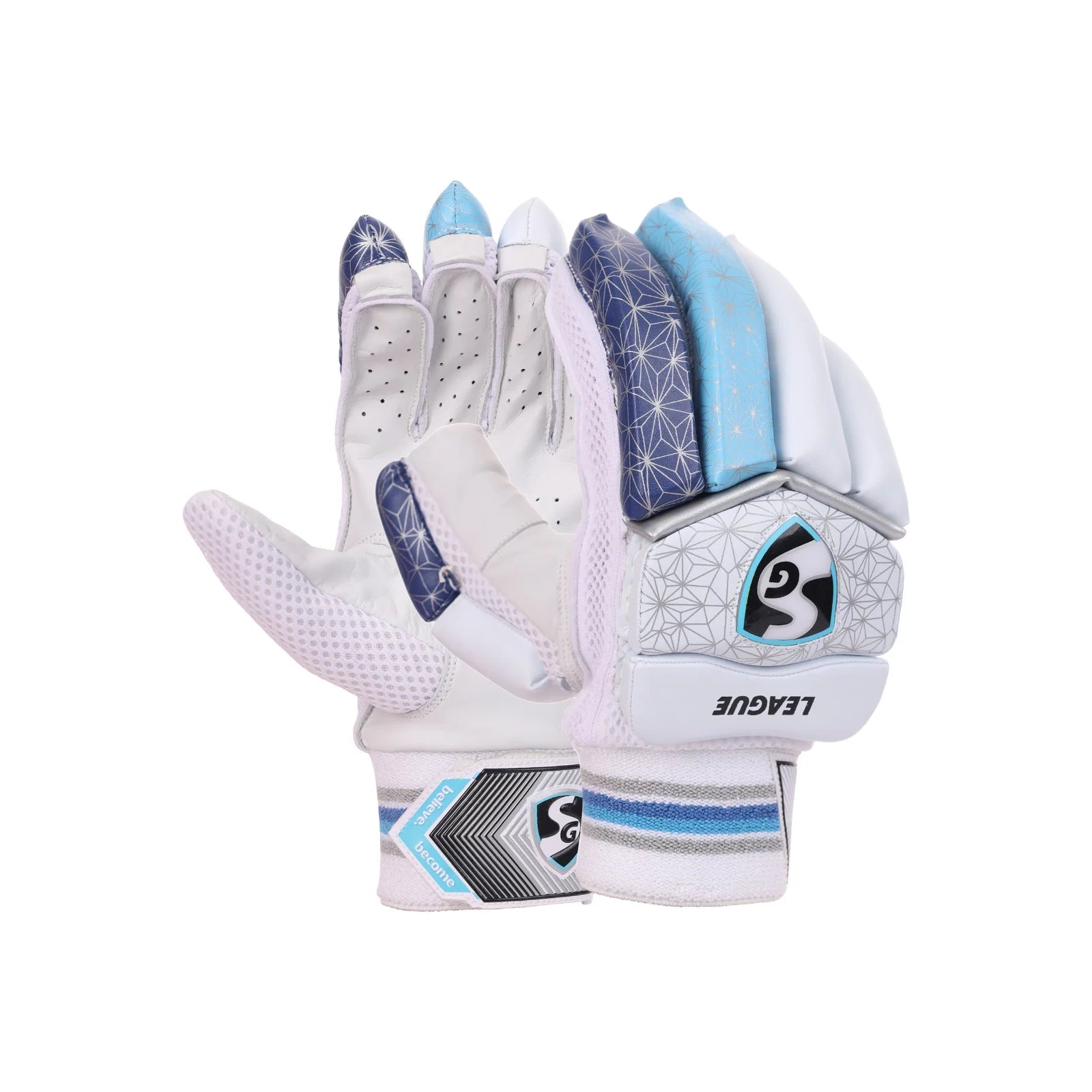 SG LEAUGE CRICKET BATTING GLOVES JR SPORTS