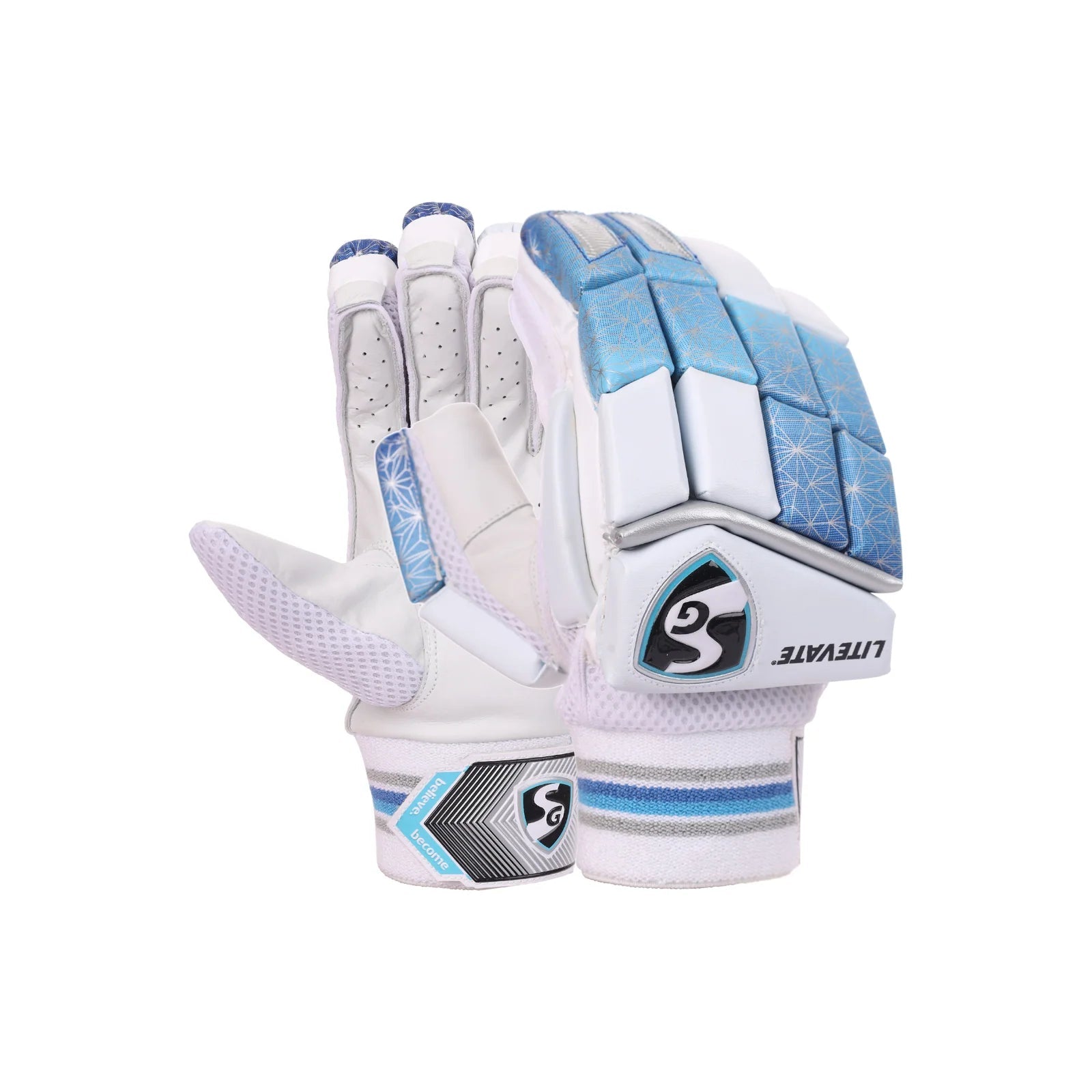 SG LITEVATE CRICKET BATTING GLOVES JR SPORTS