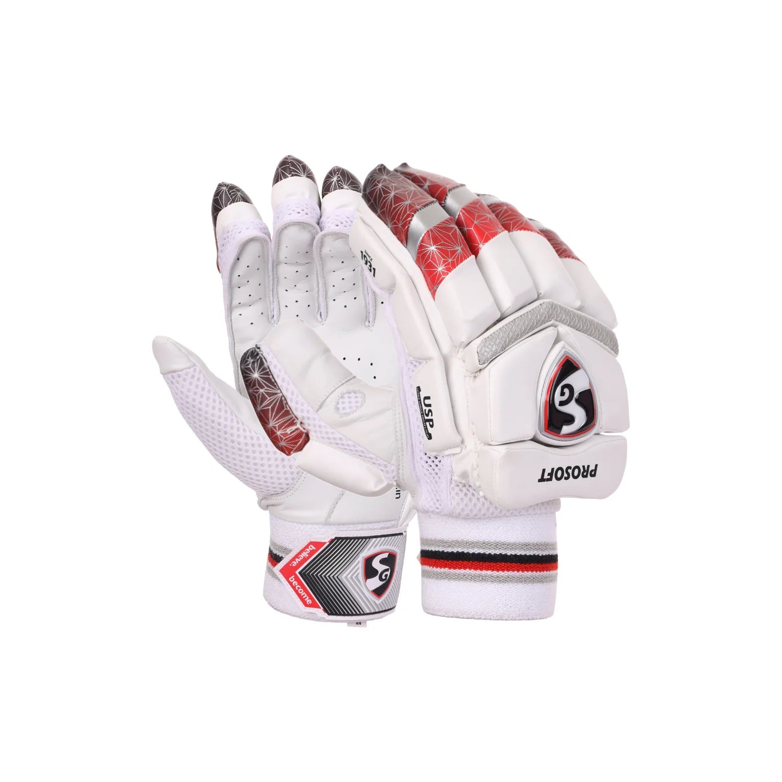 SG PROSOFT CRICKET BATTING GLOVES JR SPORTS