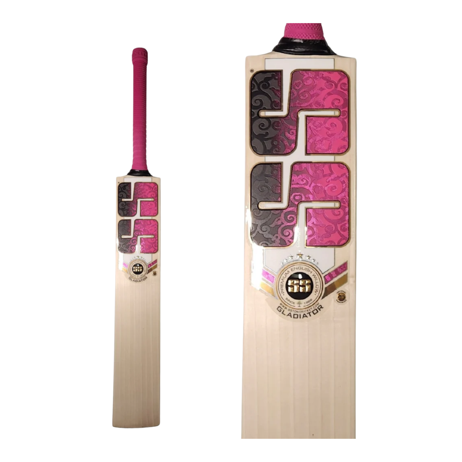 SS Gladiator English Willow Cricket Bat – SH | High Power Professional Cricket Bat JR SPORTING GOODS INC