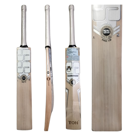 SS Pro 1.0 English Willow Cricket Bat – SH | Professional Grade Precision & Power Bat JR SPORTING GOODS INC