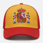 Spain National Team Trucker Baseball Cap | Spain Flag Adjustable Snapback Hat | Red & Yellow Soccer Fan Cap JR SPORTING GOODS INC