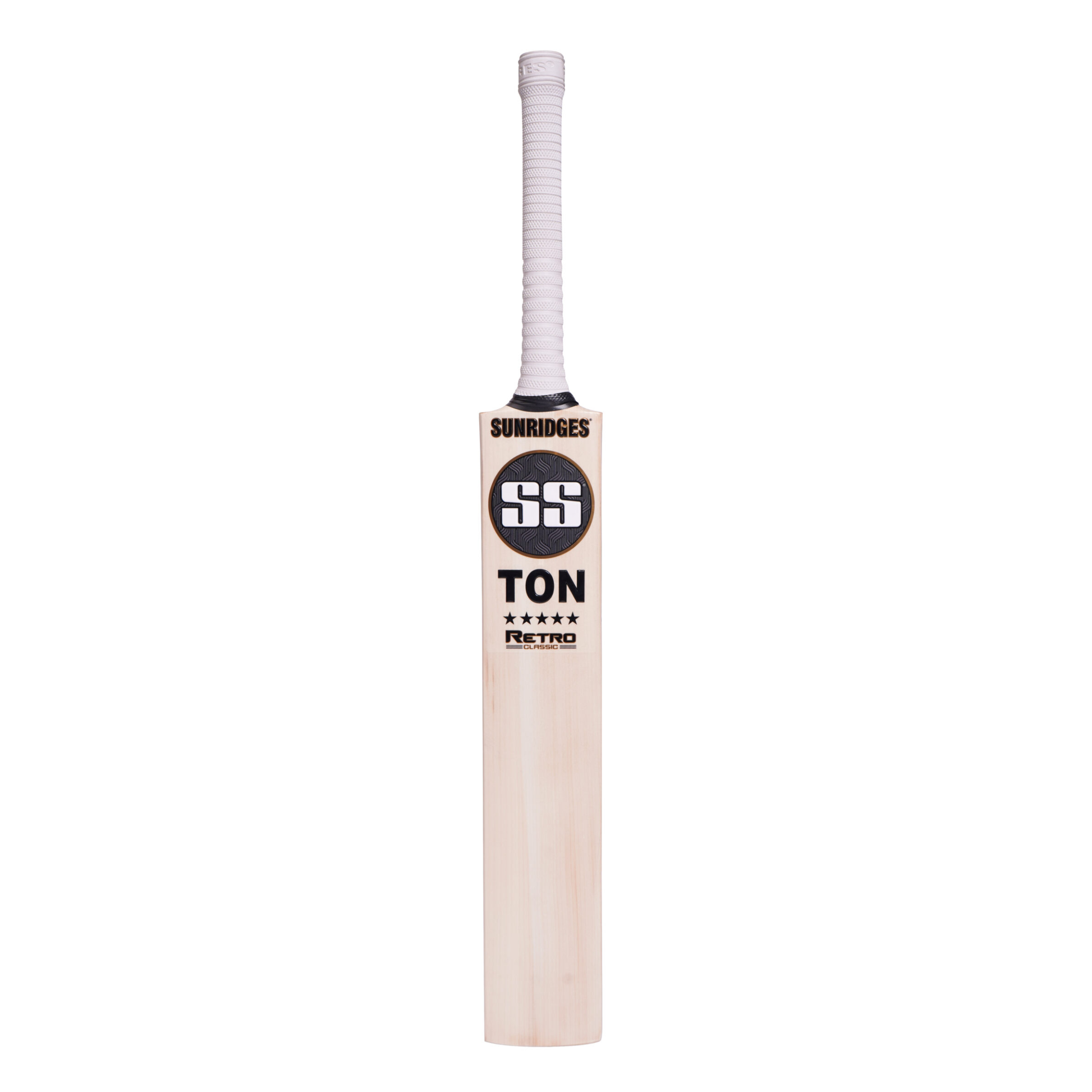 SS TON Retro Classic English Willow Bat – SH | Vintage Style Professional Cricket Bat JR SPORTING GOODS INC