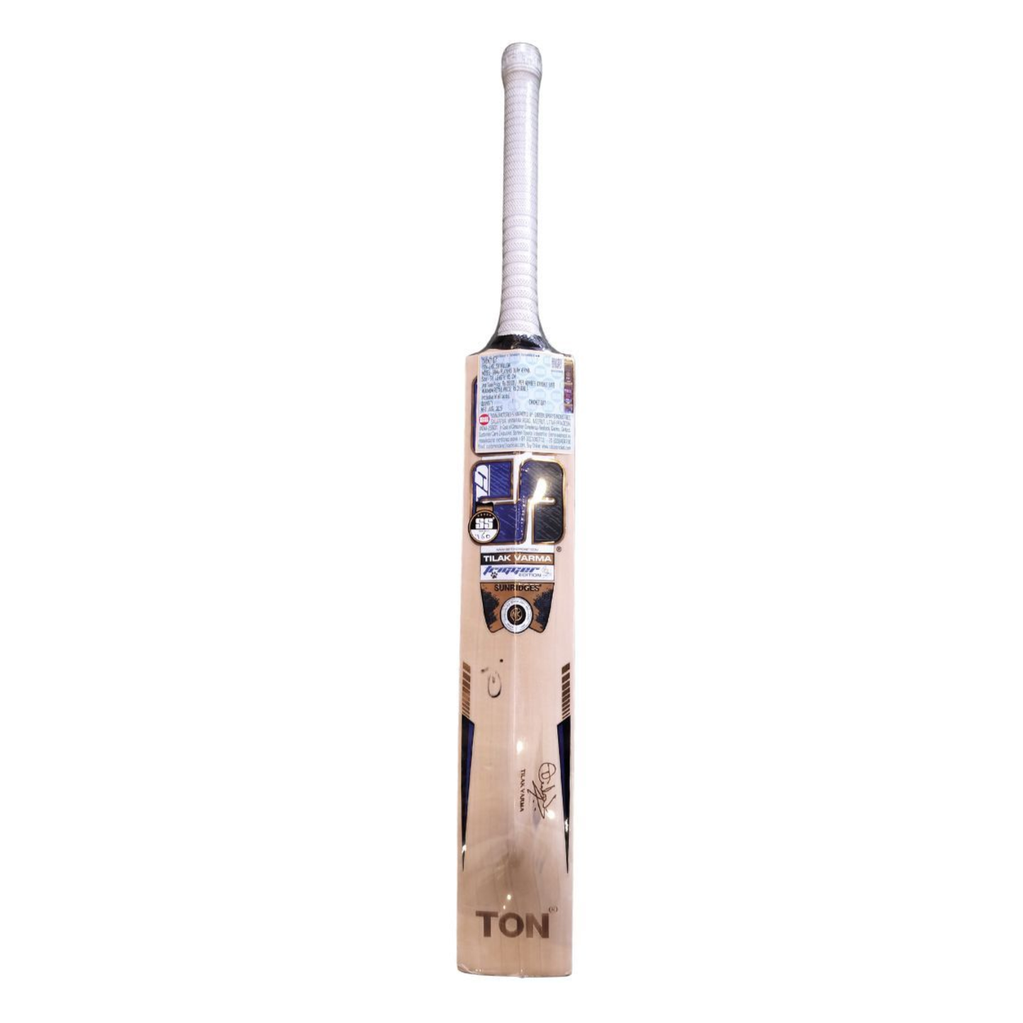 SS Tilak Verma (Player Edition) English Willow Cricket Bat – SH | Premium Professional Cricket Bat JR SPORTING GOODS INC